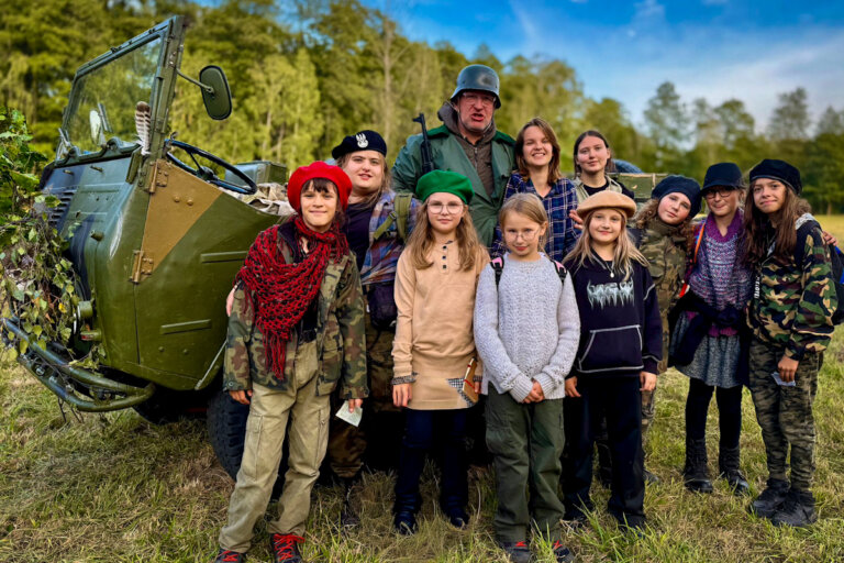 77 Mazowiecka Drużyna Harcerska - Rajd AK