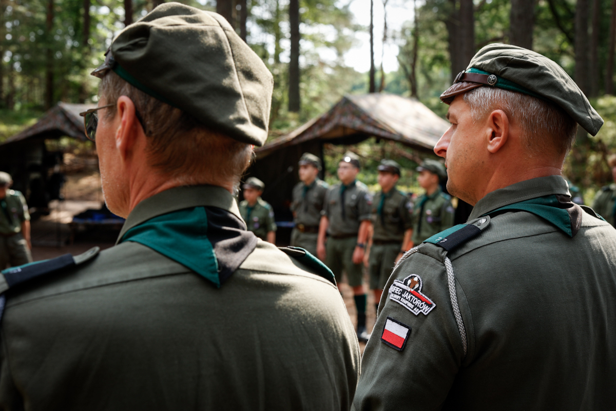77 Mazowiecka Drużyna Harcerska - obóz drużyny