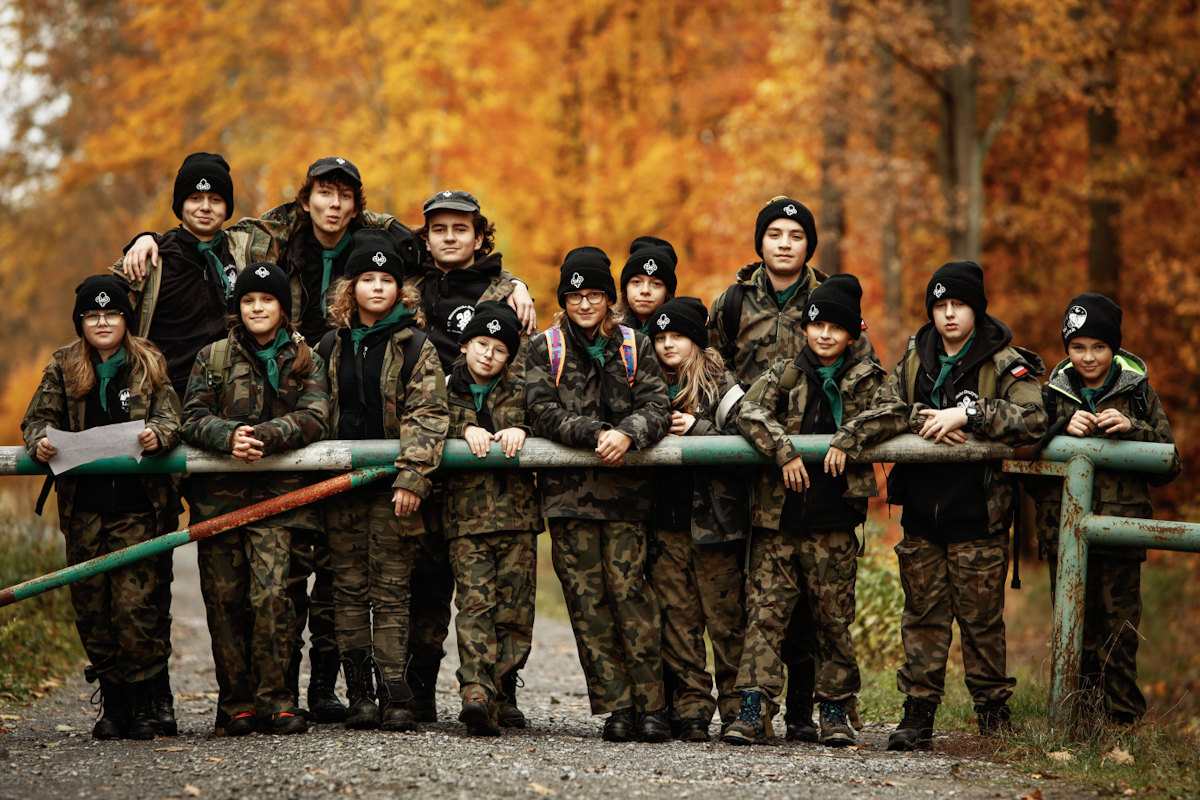 77 Mazowiecka Drużyna Harcerska - Biwak Jesienny